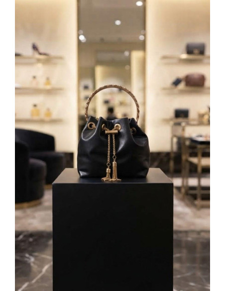 Bolso Bombonera Negro - Imagen 1