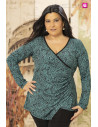Camiseta Caoba Verde Con  Alma
