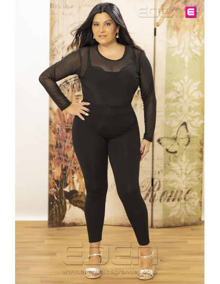 Leggin Star Negro Con Alma - Imagen 2