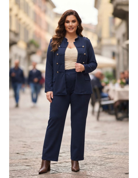 Chaqueta Domador Shogun Marino Valeria Milano - Imagen 1