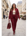 Chaqueta Domador Shogun Bordeux Valeria Milano