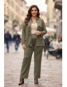 Chaqueta Domador Shogun Verde Valeria Milano