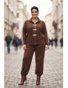 Pantalón Cargo Sucaján Marron Valeria Milano