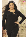 Camiseta Faya Negro Con Alma