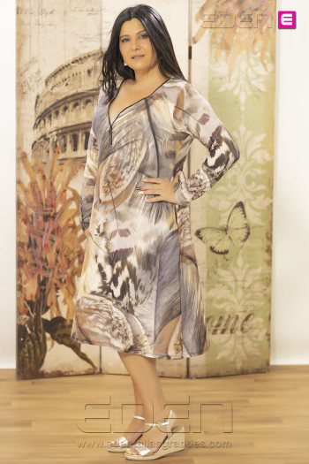 Vestido Acacia Hojas Con Alma - Imagen 2