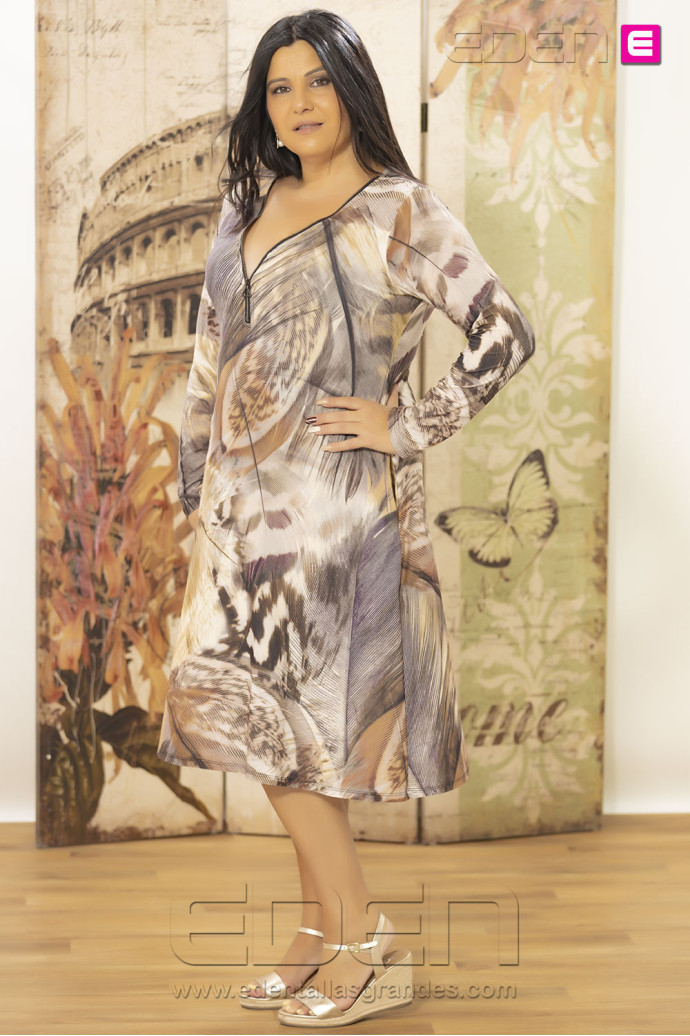 Vestido Acacia Hojas Con Alma - Imagen 2