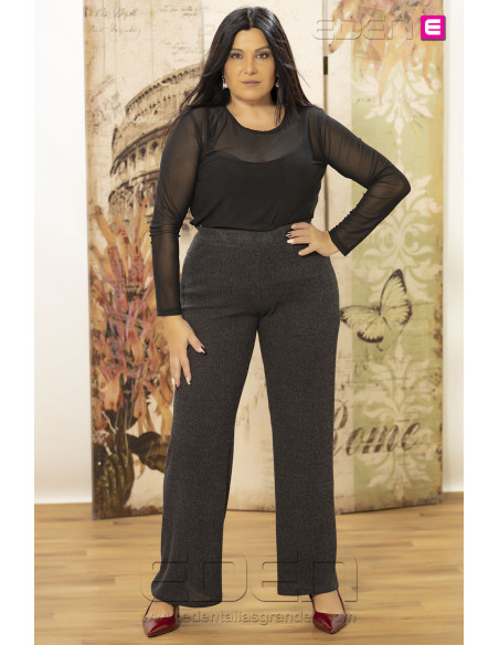 Pantalón Aromo Negro Con Alma - Imagen 2