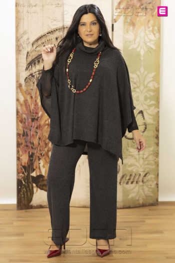 Pantalón Aromo Negro Con Alma - Imagen 1
