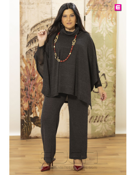 Pantalón Aromo Negro Con Alma - Imagen 1