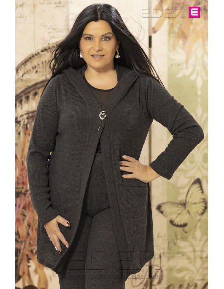 Chaqueta Jara Negro Con Alma - Imagen 1