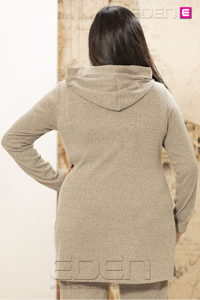 Chaqueta Jara Beige Con Alma - Imagen 3