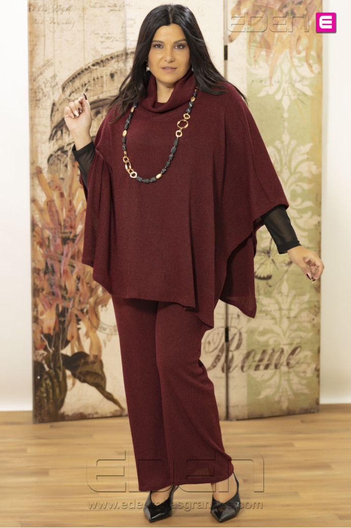 Pantalón Aromo Granate Con Alma - Imagen 1