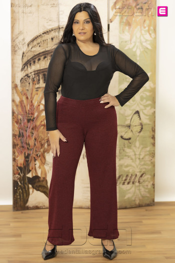 Pantalón Aromo Granate Con Alma - Imagen 2