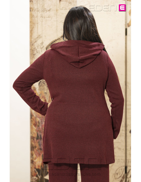 Chaqueta Jara Granate Con Alma - Imagen 3