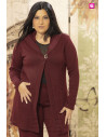 Chaqueta Jara Granate Con Alma