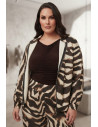 Chaqueta  Bratz Zebra Valeria Milano