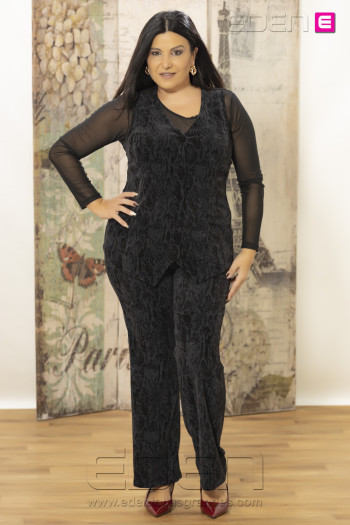 Pantalón Granado negro Con Alma - Imagen 1