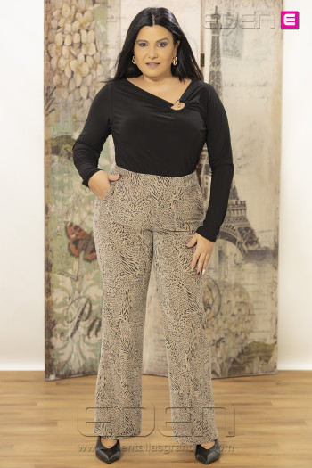 Pantalón Granado Beige Con Alma - Imagen 2