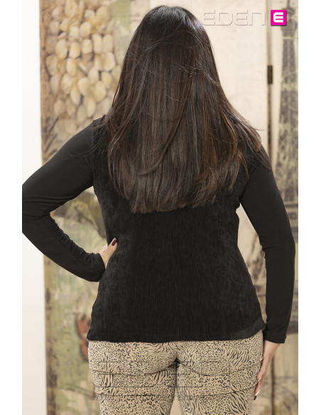 Chaleco Nolina Beige Con Alma - Imagen 3