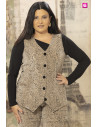 Chaleco Nolina Beige Con Alma