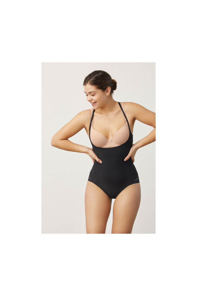 Body-Up reductor Braga moldeador de figura Negro Isabel Mora - Imagen 3