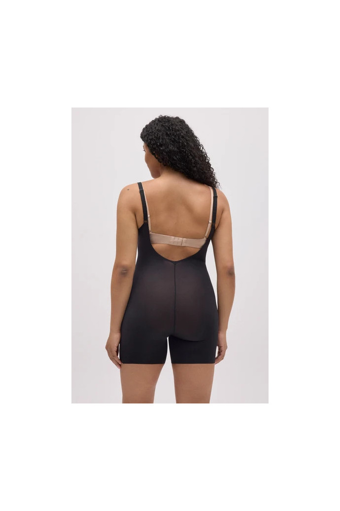 Body-up reductor pantalón con abertura acabados invisibles negro Isabel Mora - Imagen 1
