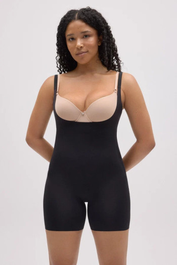 Body-up reductor pantalón con abertura acabados invisibles negro Isabel Mora - Imagen 1