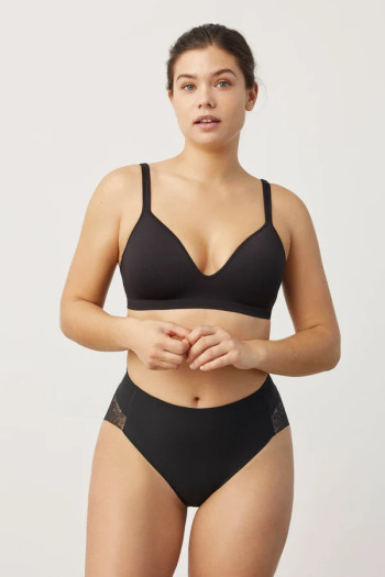 Braguita reductora encaje negro Isabel Mora - Imagen 1
