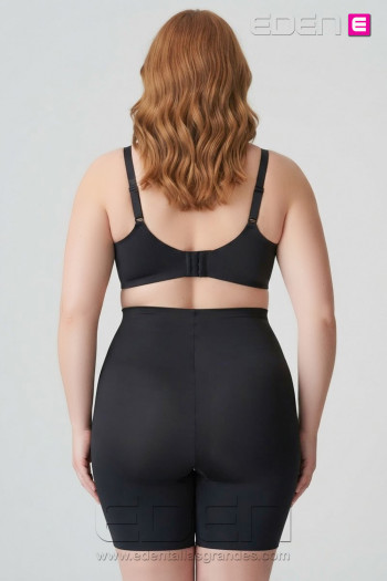 Pantalón super reductor moldeador, refuerzo extra control, de microfibra Negro Gisela - Imagen 2