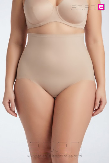 Braga Faja Alta Reductora sin cortes Natural Belt Siluet - Imagen 1