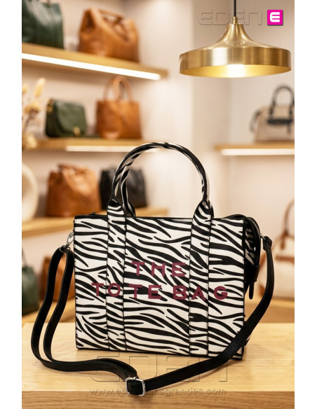 The Tote Bag Zebra - Imagen 1