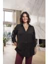 Preventa Blusa Naranjo Negro Con Alma
