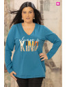 Camiseta Kind Azul Velika