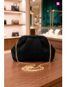 Bolso Cluth Moda Borreguito Negro