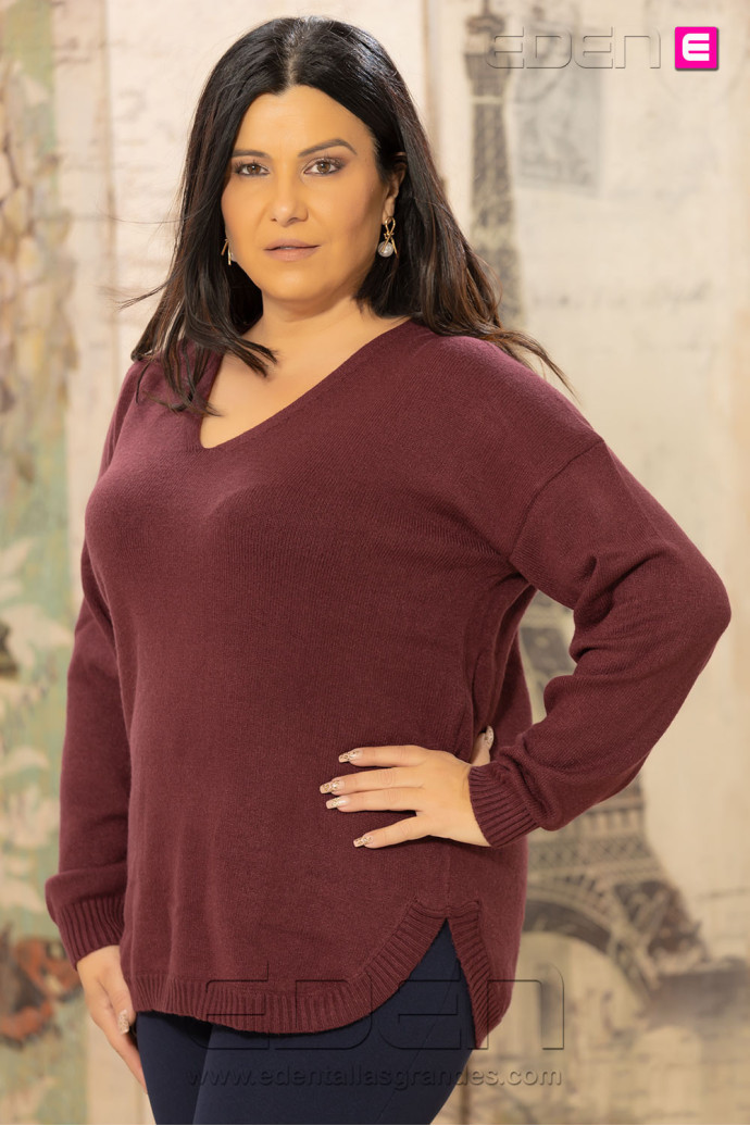Jersey Carmargareta Fig Melange Only - Imagen 2