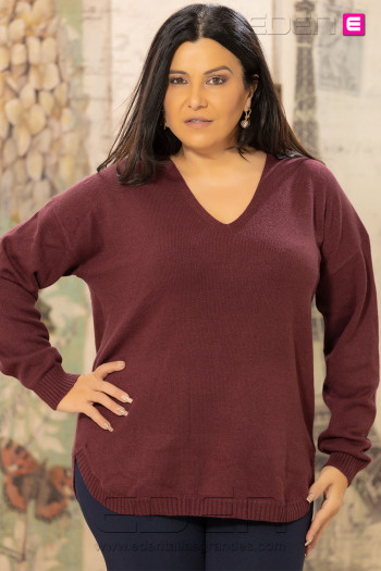 Jersey Carmargareta Fig Melange Only - Imagen 1