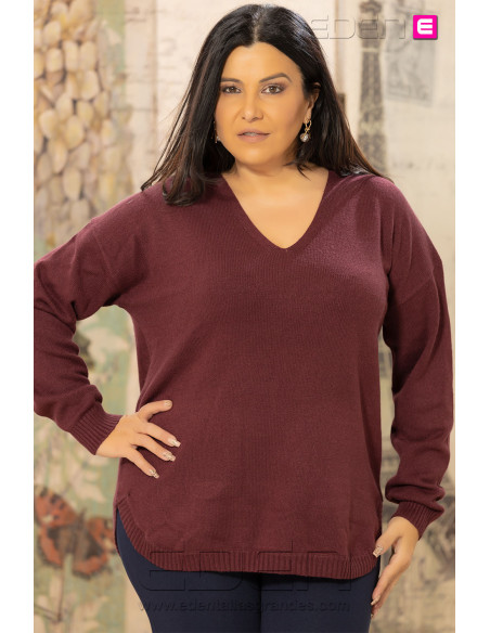 Jersey Carmargareta Fig Melange Only - Imagen 1