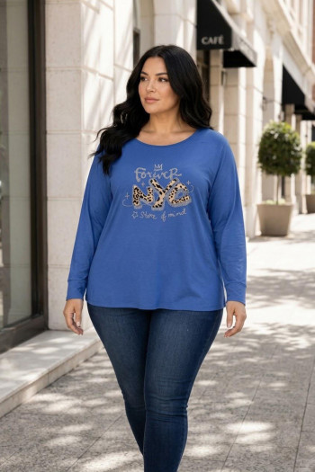 Camiseta NYC Azul Velika - Imagen 1