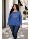 Camiseta NYC Azul Velika